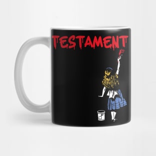 testament and red girl Mug